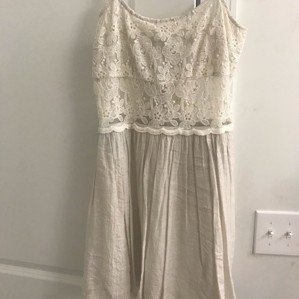 Spaghetti strap country dress